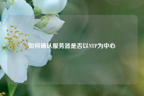 如何確認服務(wù)器是否以NTP為中心